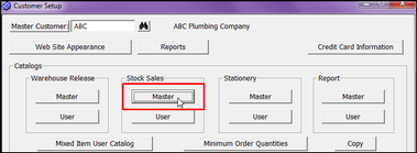 12 StockSales Master button